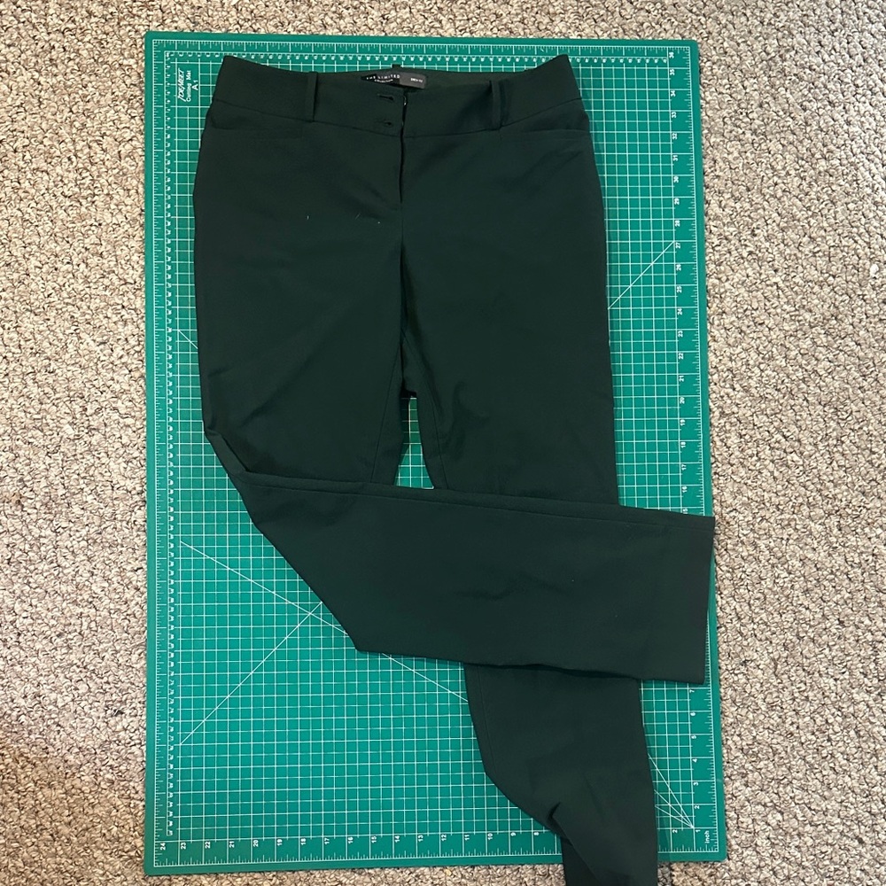 The Limited Dark Green Trousers